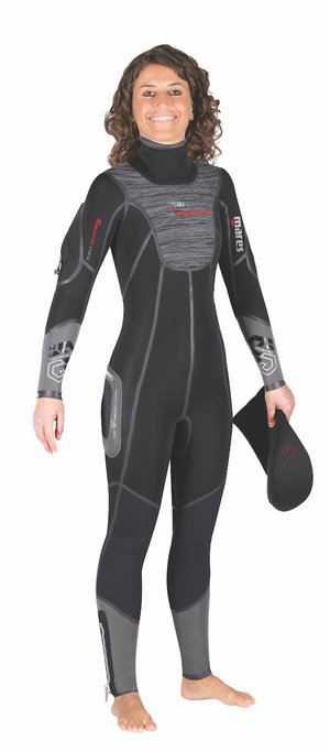 TSK Shop Tauchanzüge & Zubehör Neoprenanzüge Mares Flexa Graphene She Dives 2/S